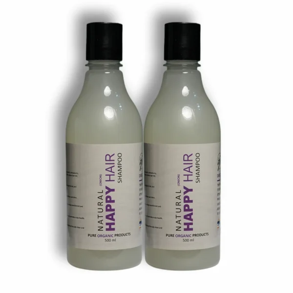 Happy Hair Onion Shampoo | Organic Hair Growth and Hair Fall Control | Jani Mart