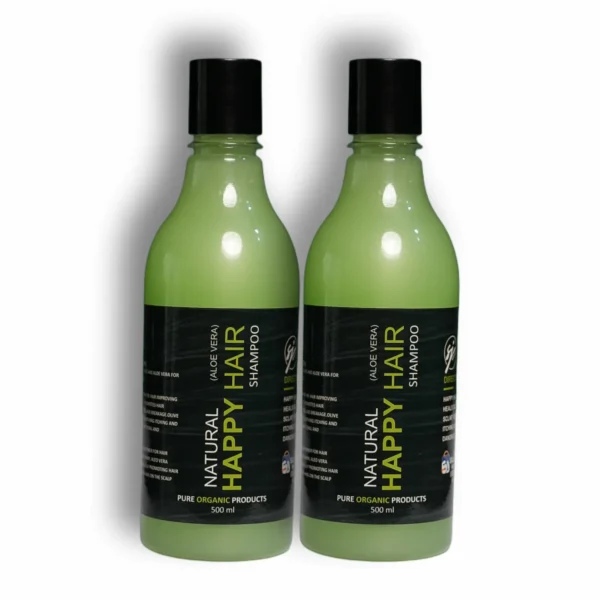 Happy Hair Aloe Vera Shampoo | Organic Anti-Dandruff Scalp Treatment | Jani Mart