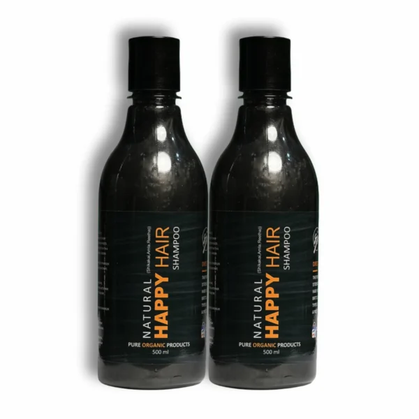 Happy Hair Herbal Shampoo | Shikakai Amla Reetha Organic Shampoo | Jani Mart
