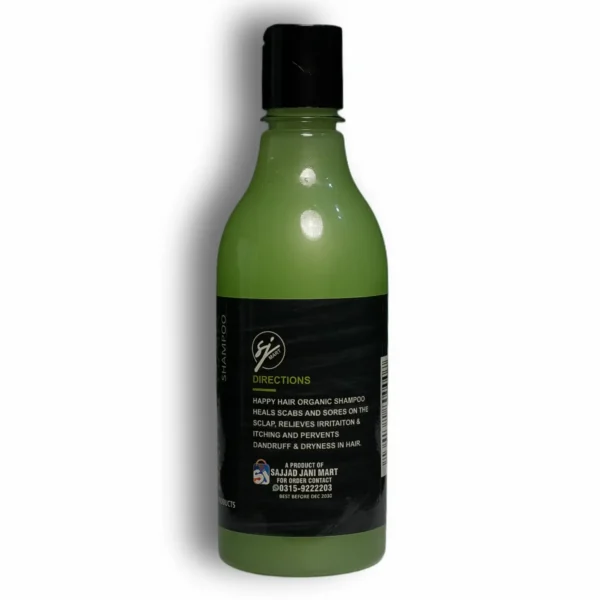 Happy Hair Aloe Vera Shampoo | Organic Anti-Dandruff Scalp Treatment | Jani Mart